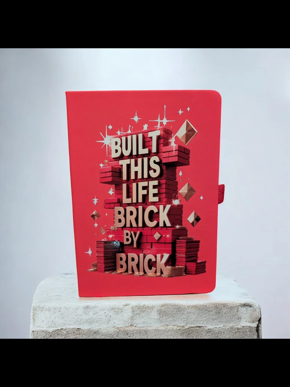 N/A red journal